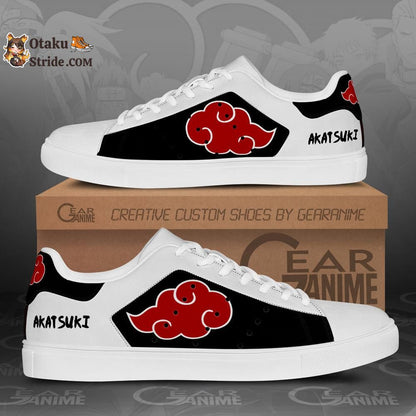 Akatsuki Cloud Skate Shoes Anime Custom Shoes PN09