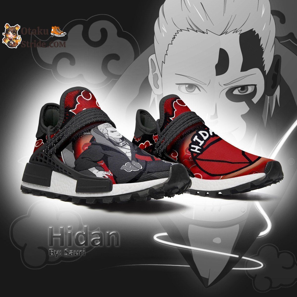 Akatsuki Hidan Shoes Costume Anime Sneakers