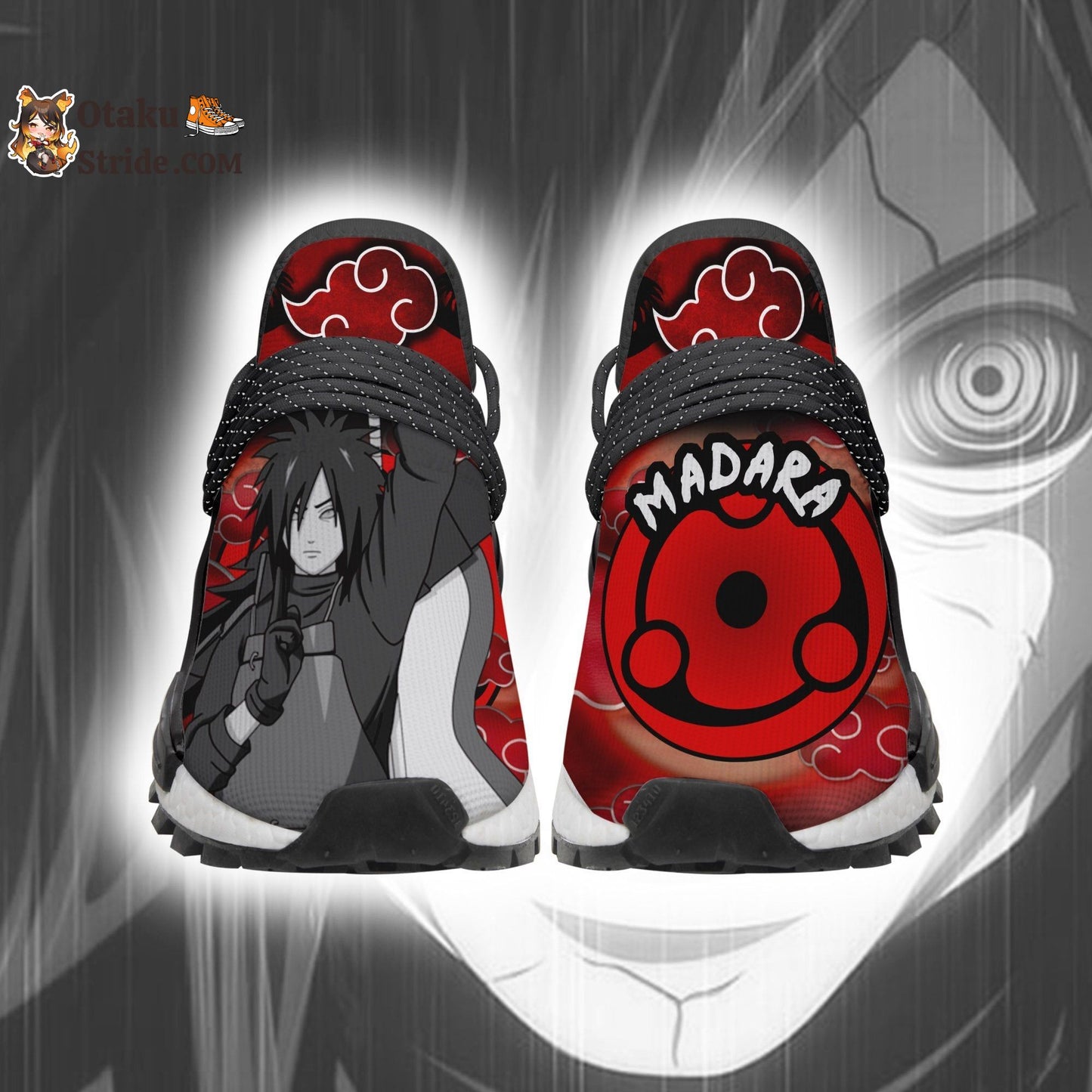 Akatsuki Madara Shoes Costume Anime Sneakers