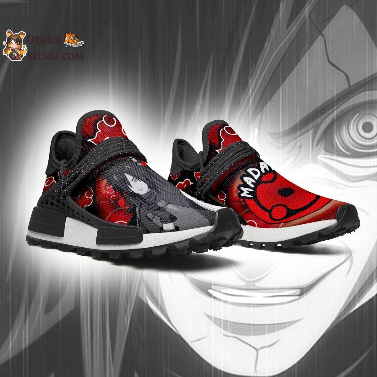 Akatsuki Madara Shoes Costume Anime Sneakers