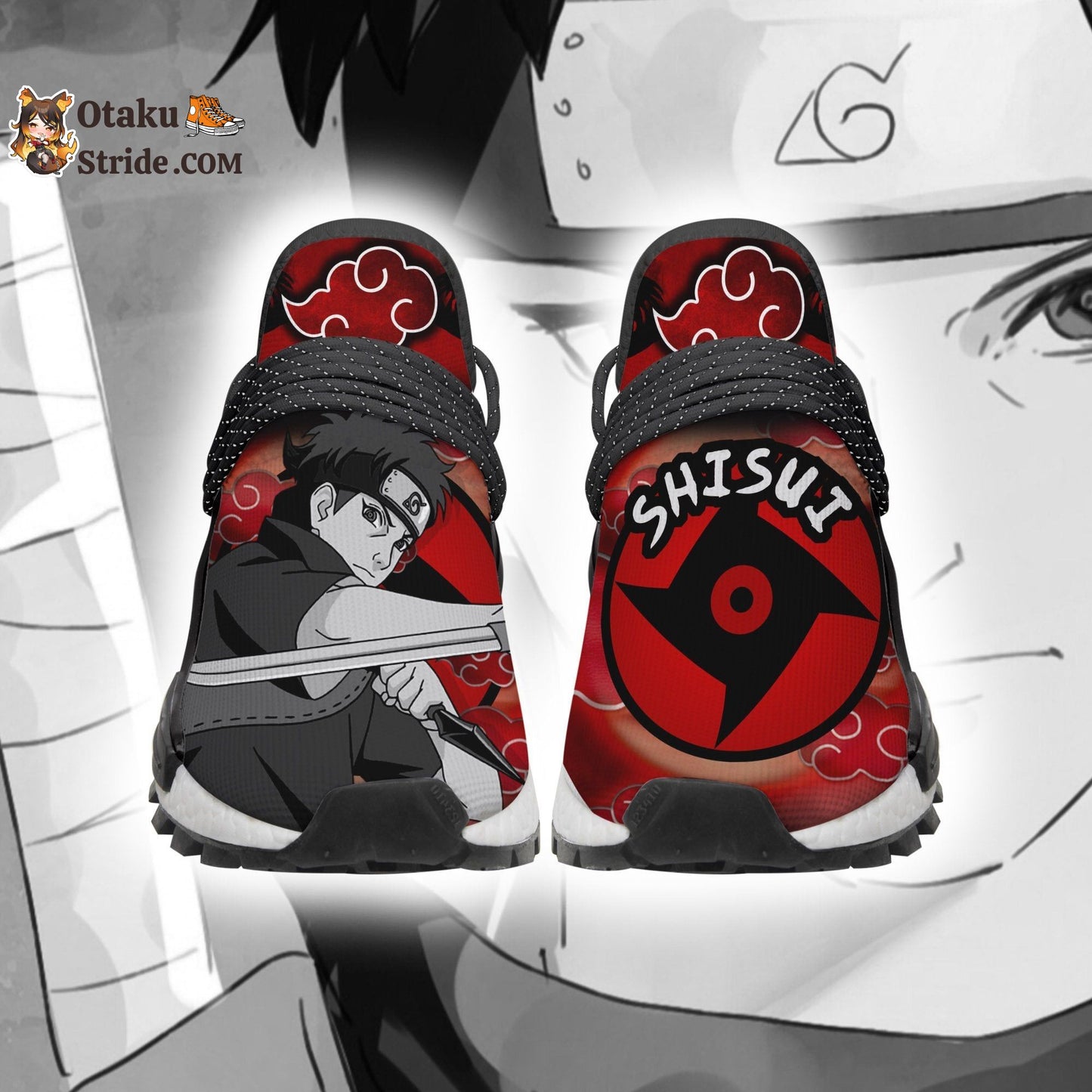 Akatsuki Shisui Shoes Costume Anime Sneakers