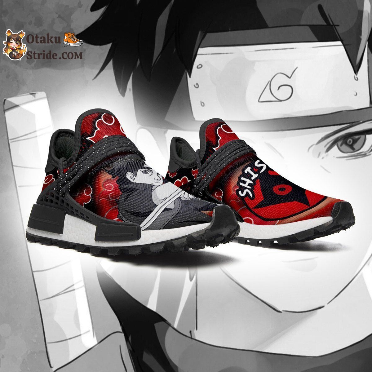 Akatsuki Shisui Shoes Costume Anime Sneakers