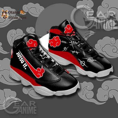 Akatsuki Jutsu It J13 Sneakers Custom Anime Shoes