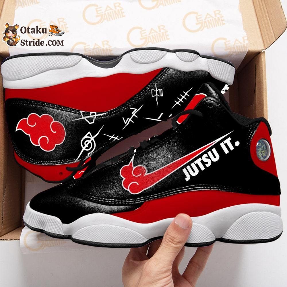 Akatsuki Jutsu It J13 Sneakers Custom Anime Shoes