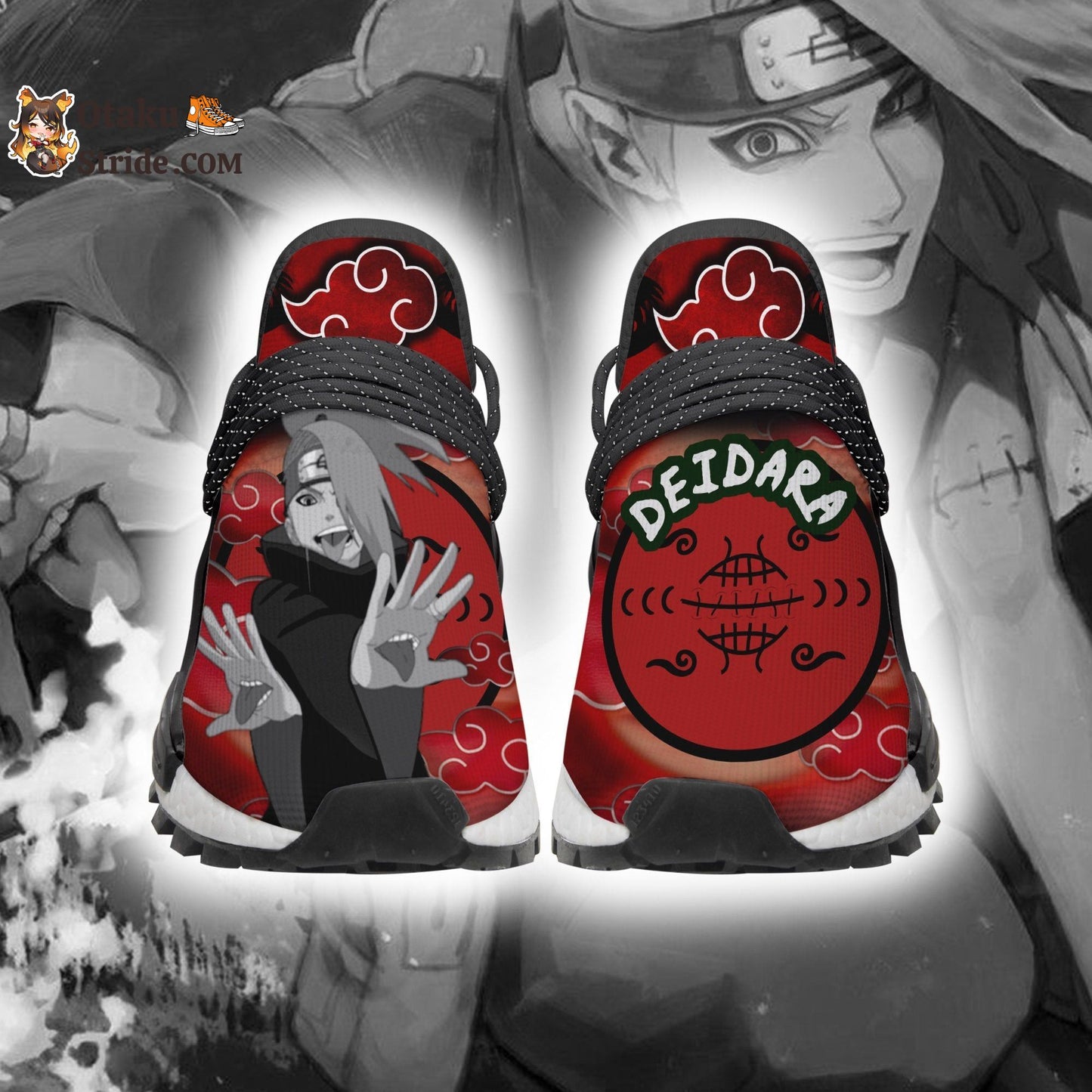 Akatsuki Deidara Shoes Costume Anime Sneakers