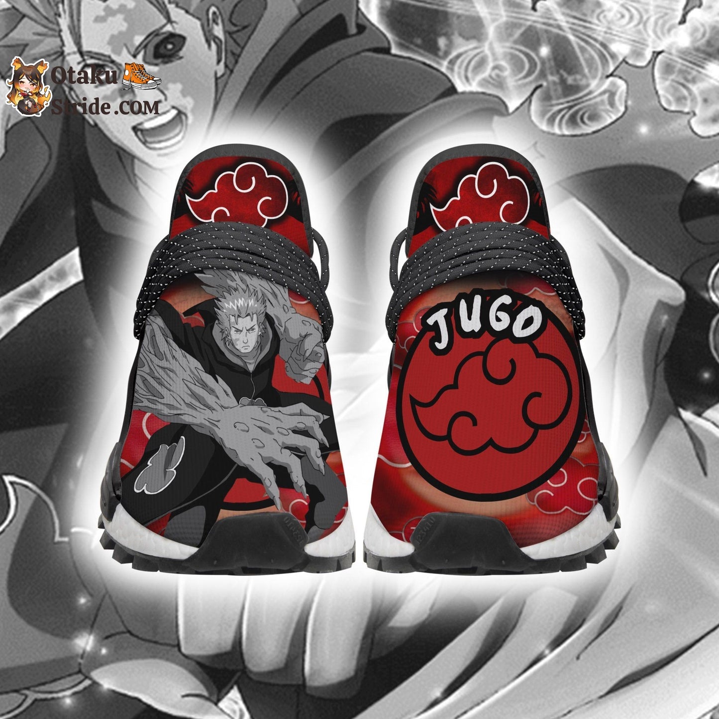 Akatsuki Jugo Shoes Costume Anime Sneakers