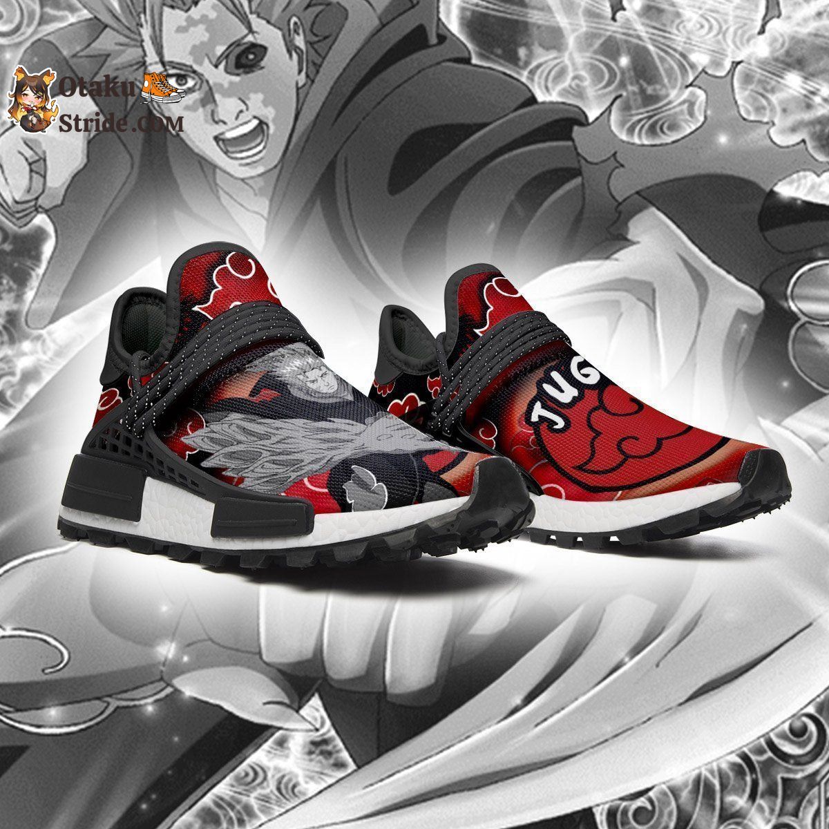 Akatsuki Jugo Shoes Costume Anime Sneakers