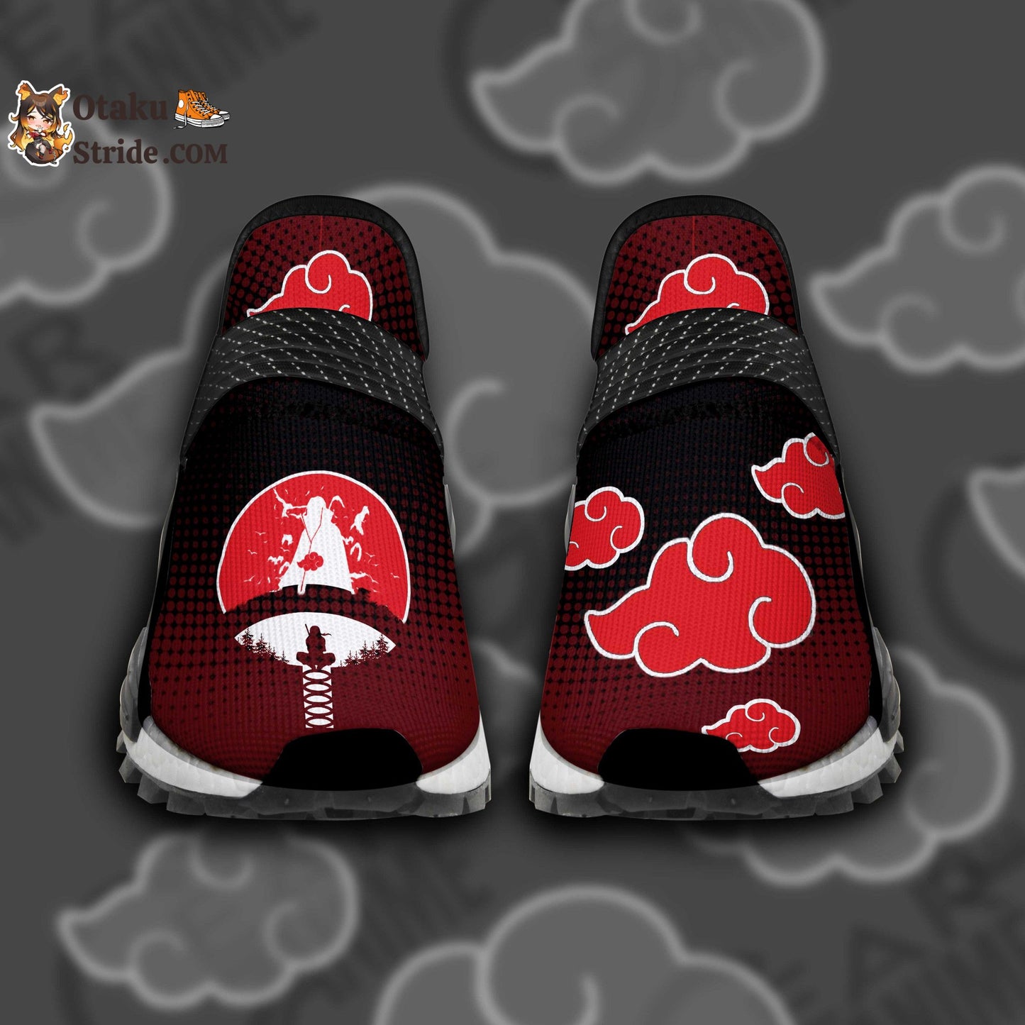 Uchiha Itachi Shoes Akatsuki Anime Shoes TT11