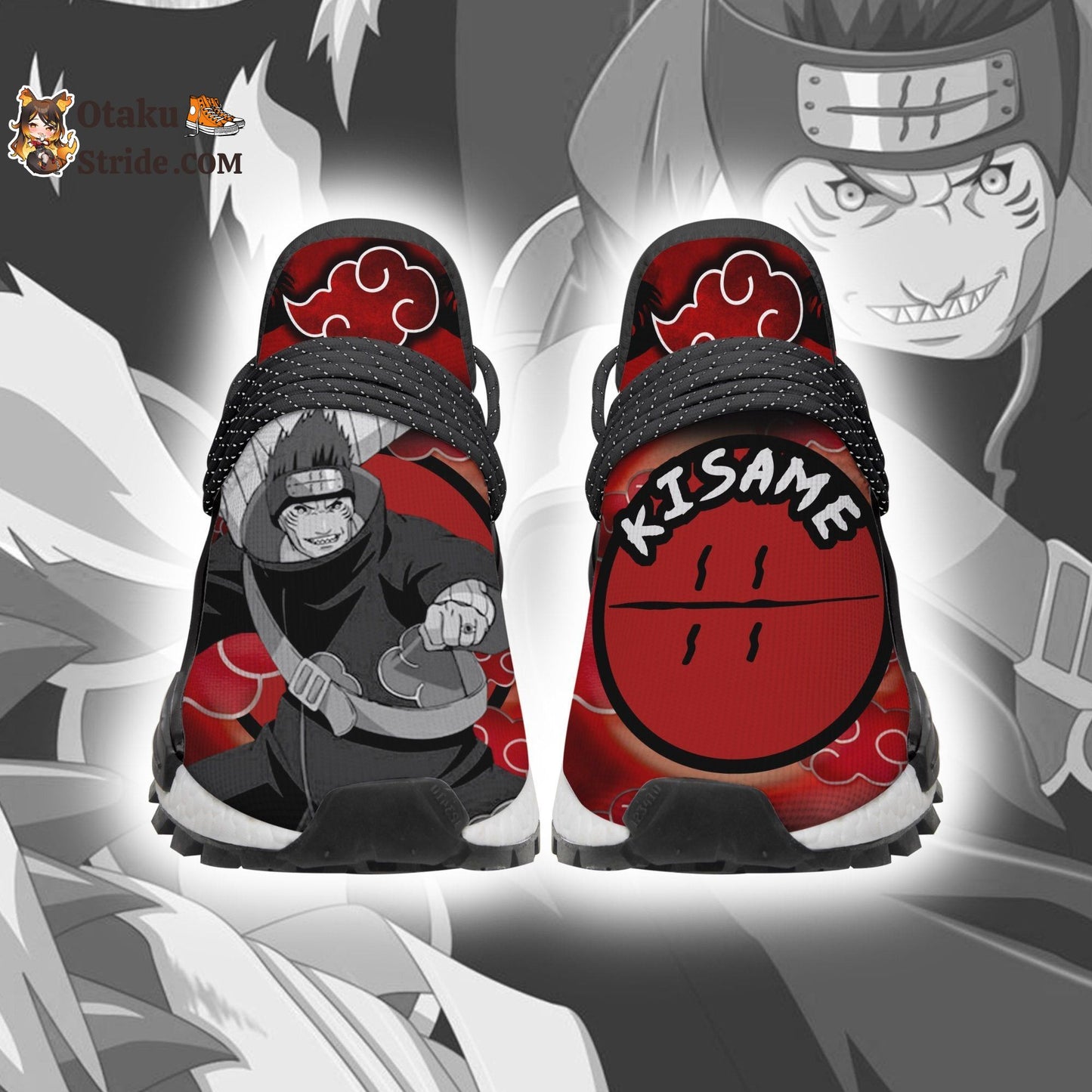 Akatsuki Kisame Shoes Costume Anime Sneakers