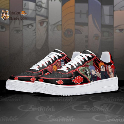 Akatsuki Team Sneakers Custom Anime Shoes
