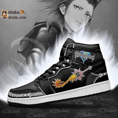 Kingdom Hearts Axel Lea Sword Sneakers Custom Anime Shoes