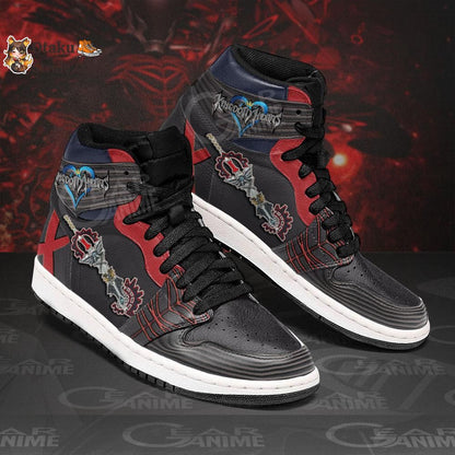 Kingdom Hearts Vanitas Sword Sneakers Custom Anime Shoes