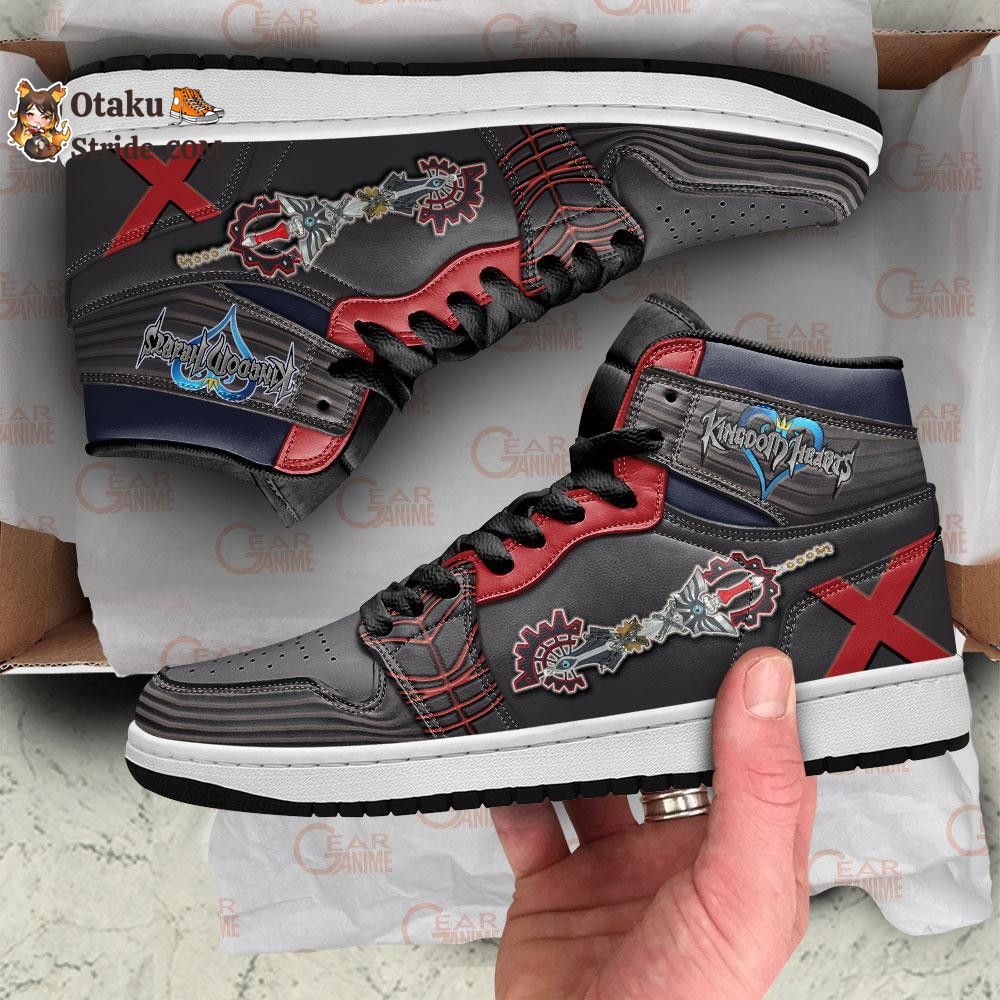 Kingdom Hearts Vanitas Sword Sneakers Custom Anime Shoes