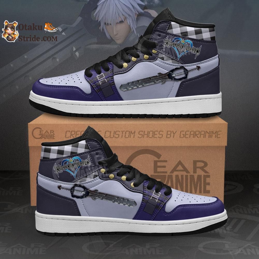 Kingdom Hearts Riku Sword Sneakers Custom Anime Shoes