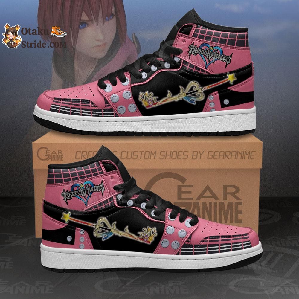 Kingdom Hearts Kairi Sword Sneakers Custom Anime Shoes