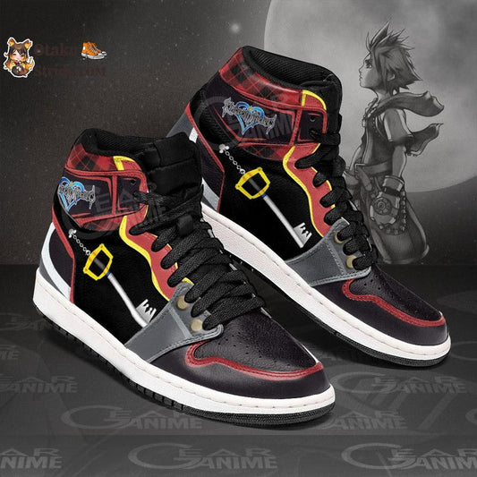 Kingdom Hearts Sora Keyblade JD Sneakers Anime For Fans