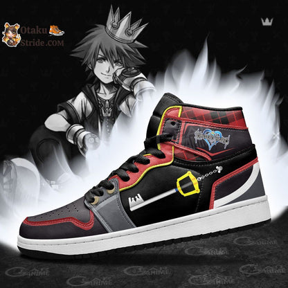 Kingdom Hearts Sora Keyblade JD Sneakers Anime For Fans