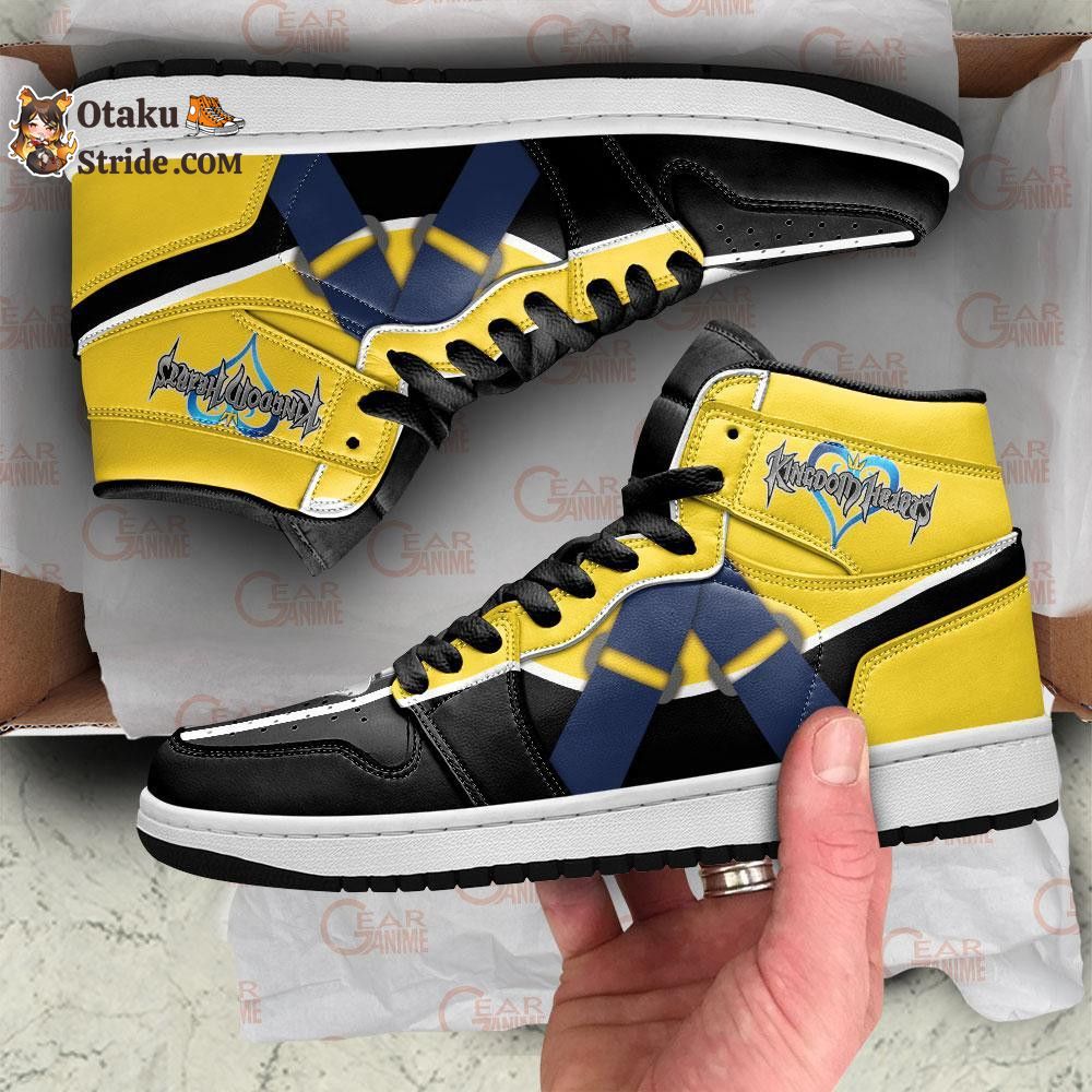 Kingdom Hearts Sora Sneakers Custom Uniform Anime Shoes