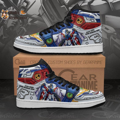 Gundam Sneakers Custom Anime XXXG-00W0 Wing Gundam Zero Shoes