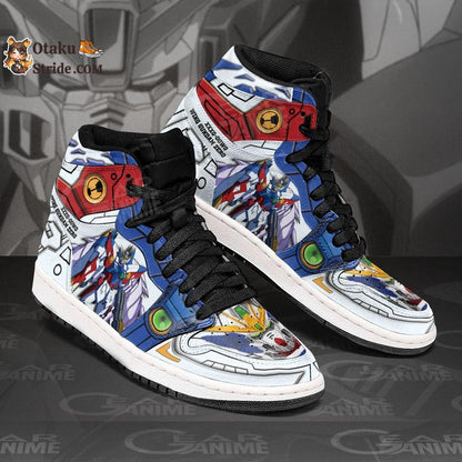 Gundam Sneakers Custom Anime XXXG-00W0 Wing Gundam Zero Shoes