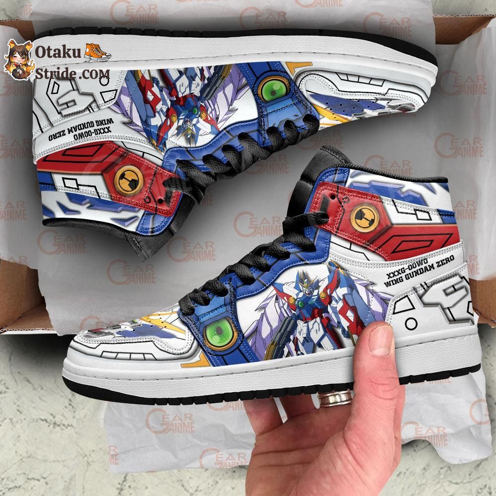 Gundam Sneakers Custom Anime XXXG-00W0 Wing Gundam Zero Shoes