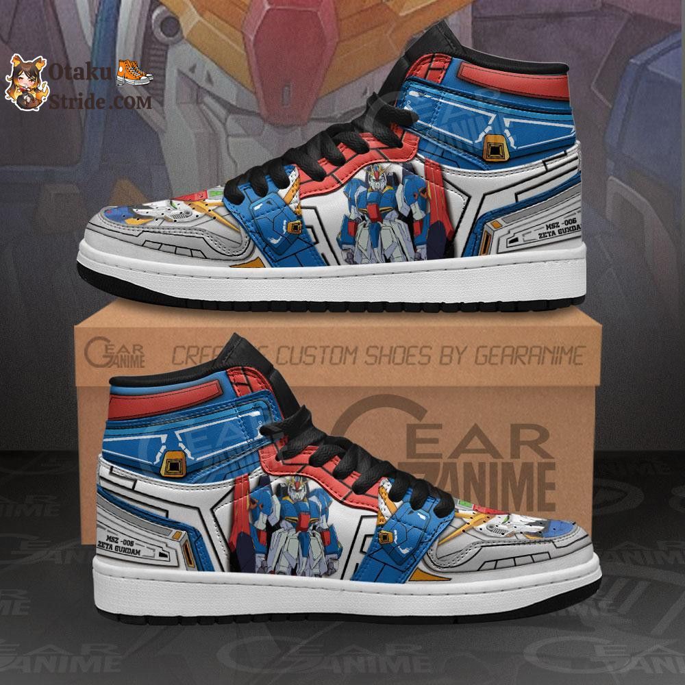 MSZ-006 Zeta Gundam Sneakers Custom Anime Gundam Shoes