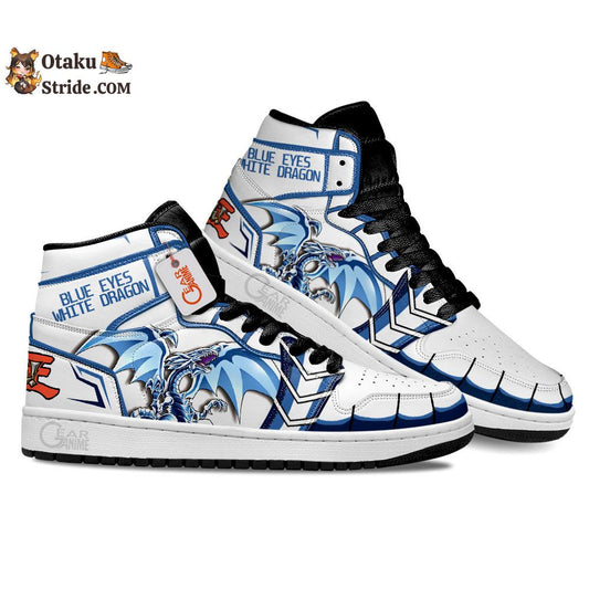 Blue Eyes White Dragon J1 Sneakers Anime YGO MN28