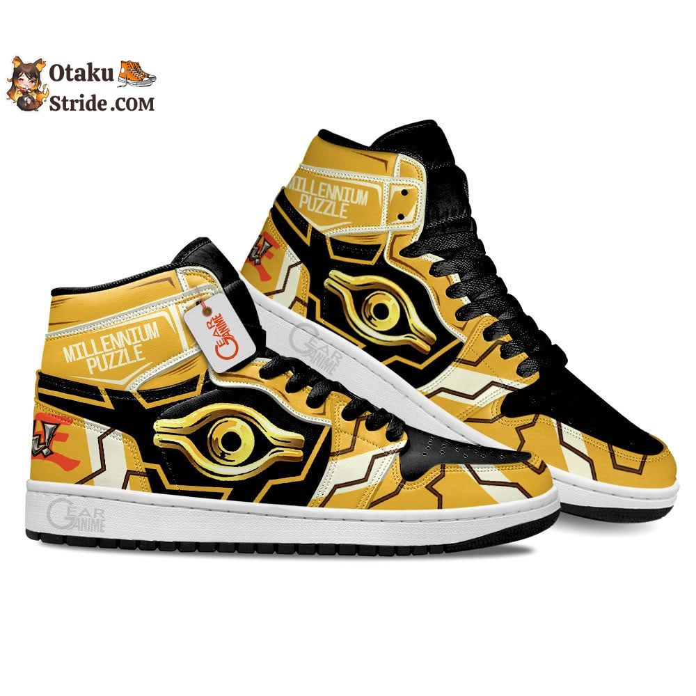 Millennium Puzzle J1 Sneakers Anime YGO MN28