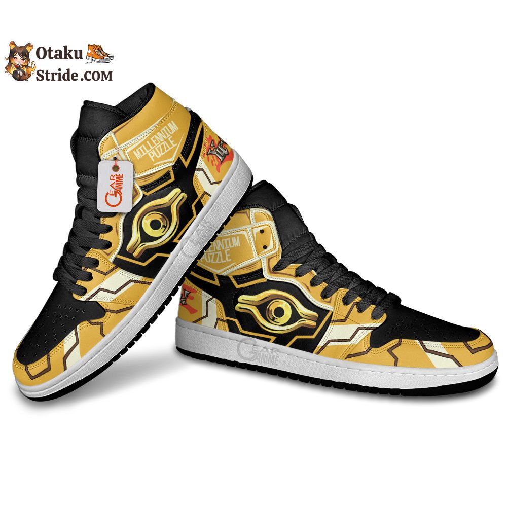 Millennium Puzzle J1 Sneakers Anime YGO MN28