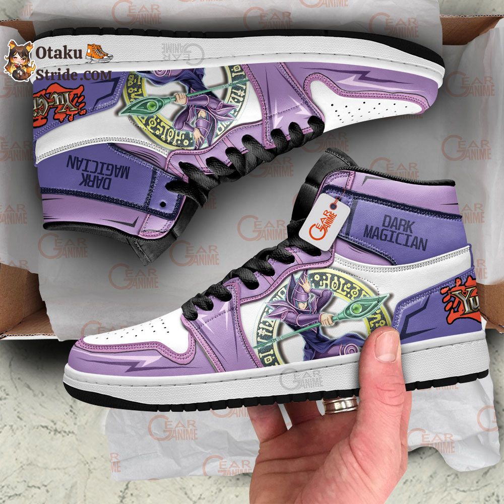 Yugioh Dark Magician J1 Sneakers Custom Anime Shoes