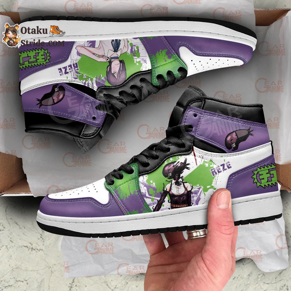 Reze Sneakers Custom Anime Shoes