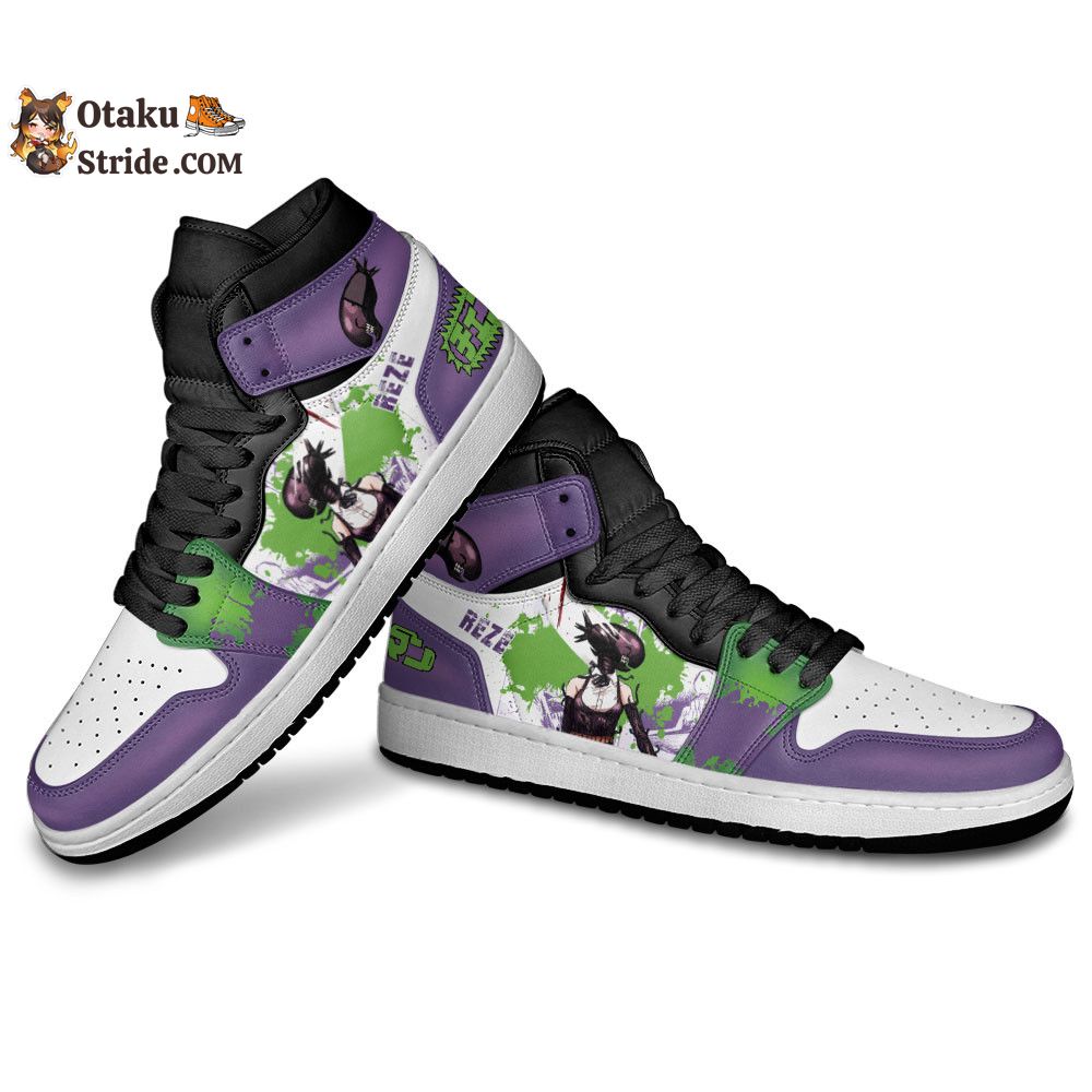 Reze Sneakers Custom Anime Shoes