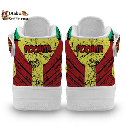 Pochita Sneakers Air Mid Custom Anime Shoes