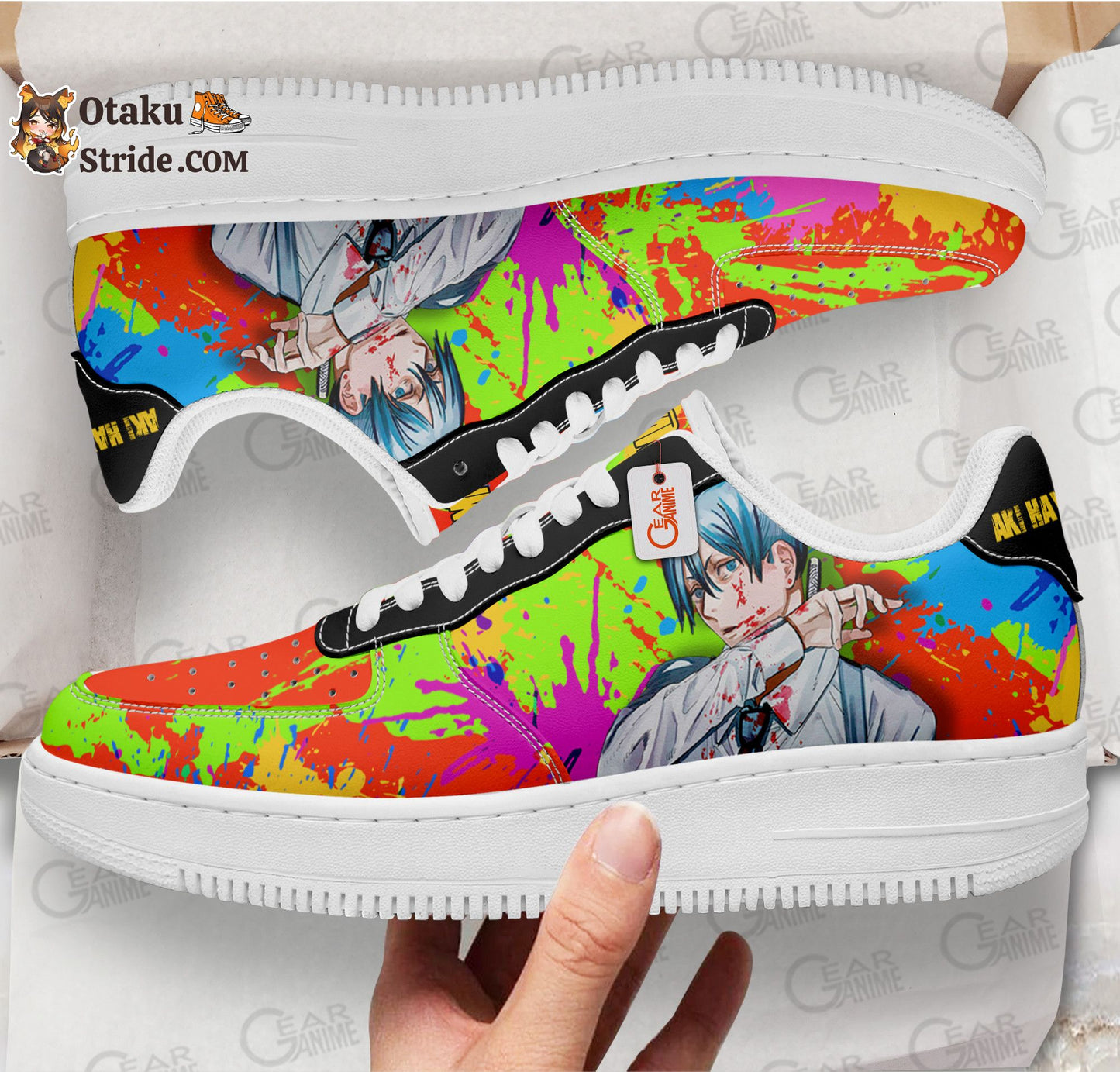 Aki Hayakawa Shoes Anime Air Sneakers