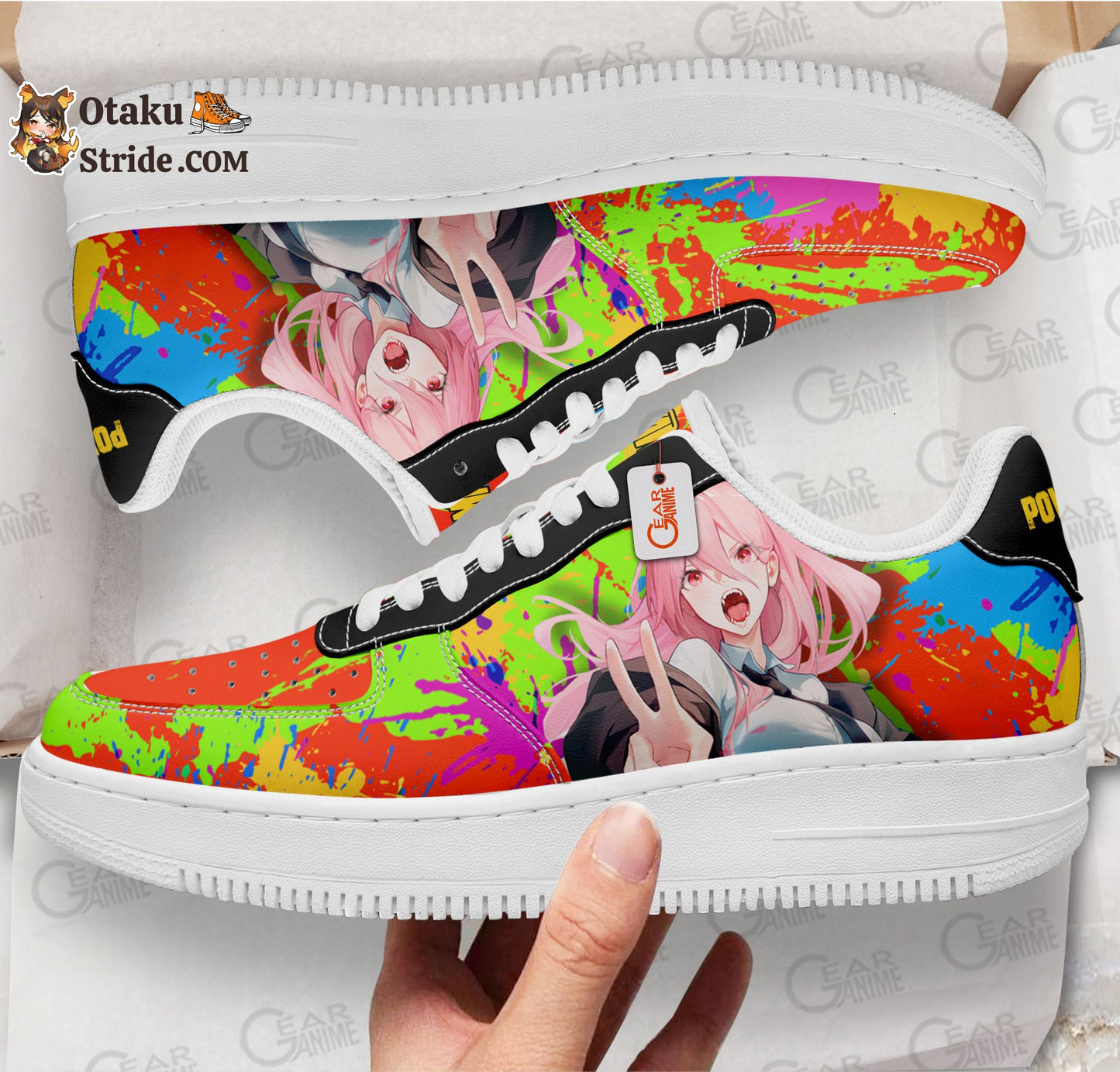 Power Shoes Anime Air Sneakers