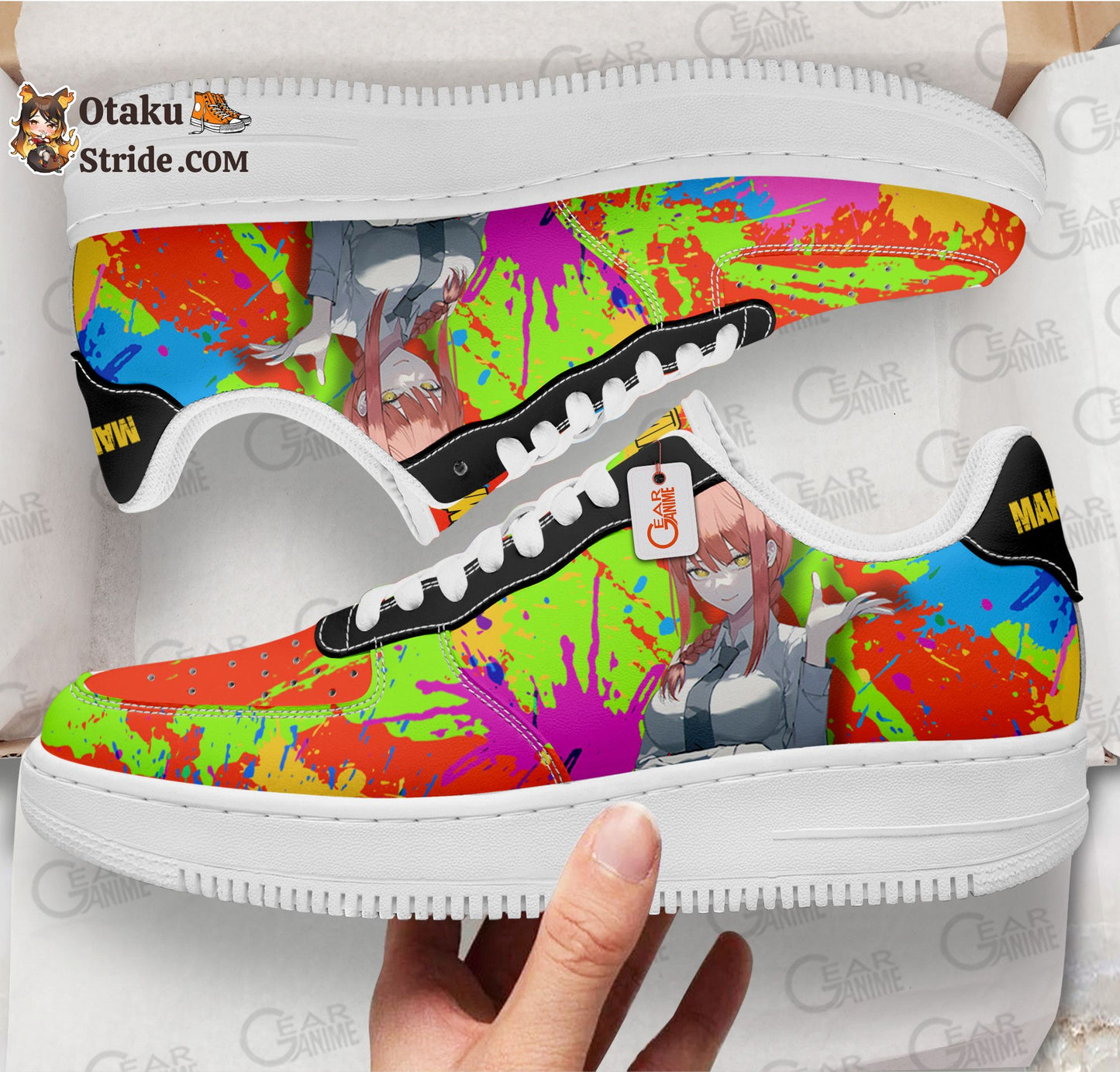 Makima Shoes Anime Air Sneakers