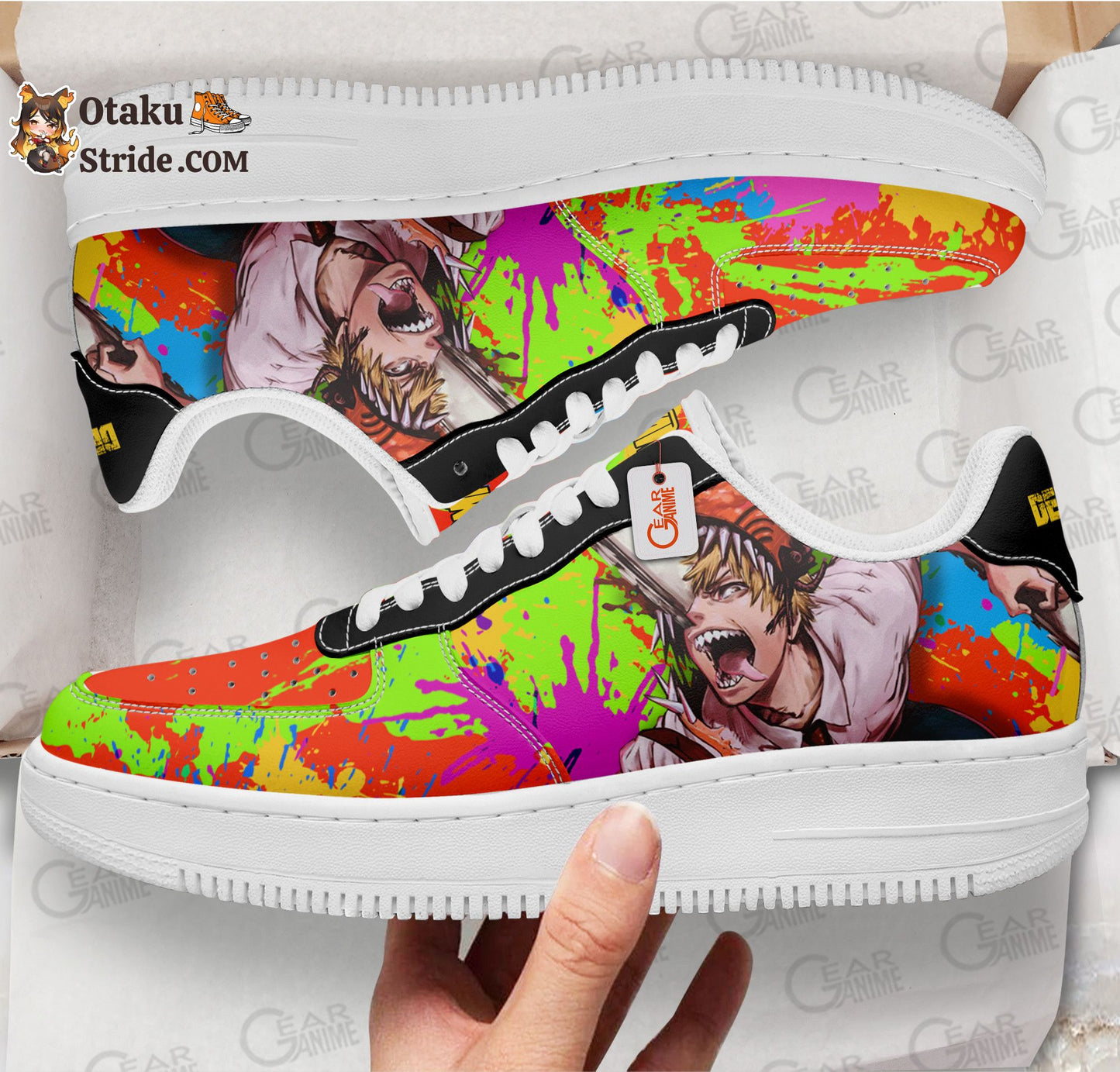 Denji Shoes Anime Air Sneakers