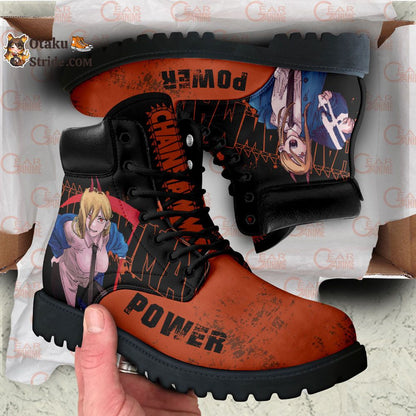 Power Boots Shoes Anime Custom