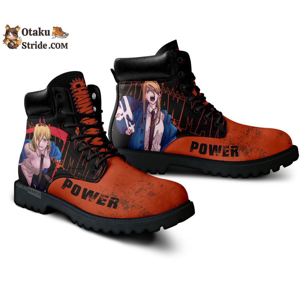 Power Boots Shoes Anime Custom