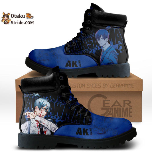 Aki Hayakawa Boots Shoes Anime Custom