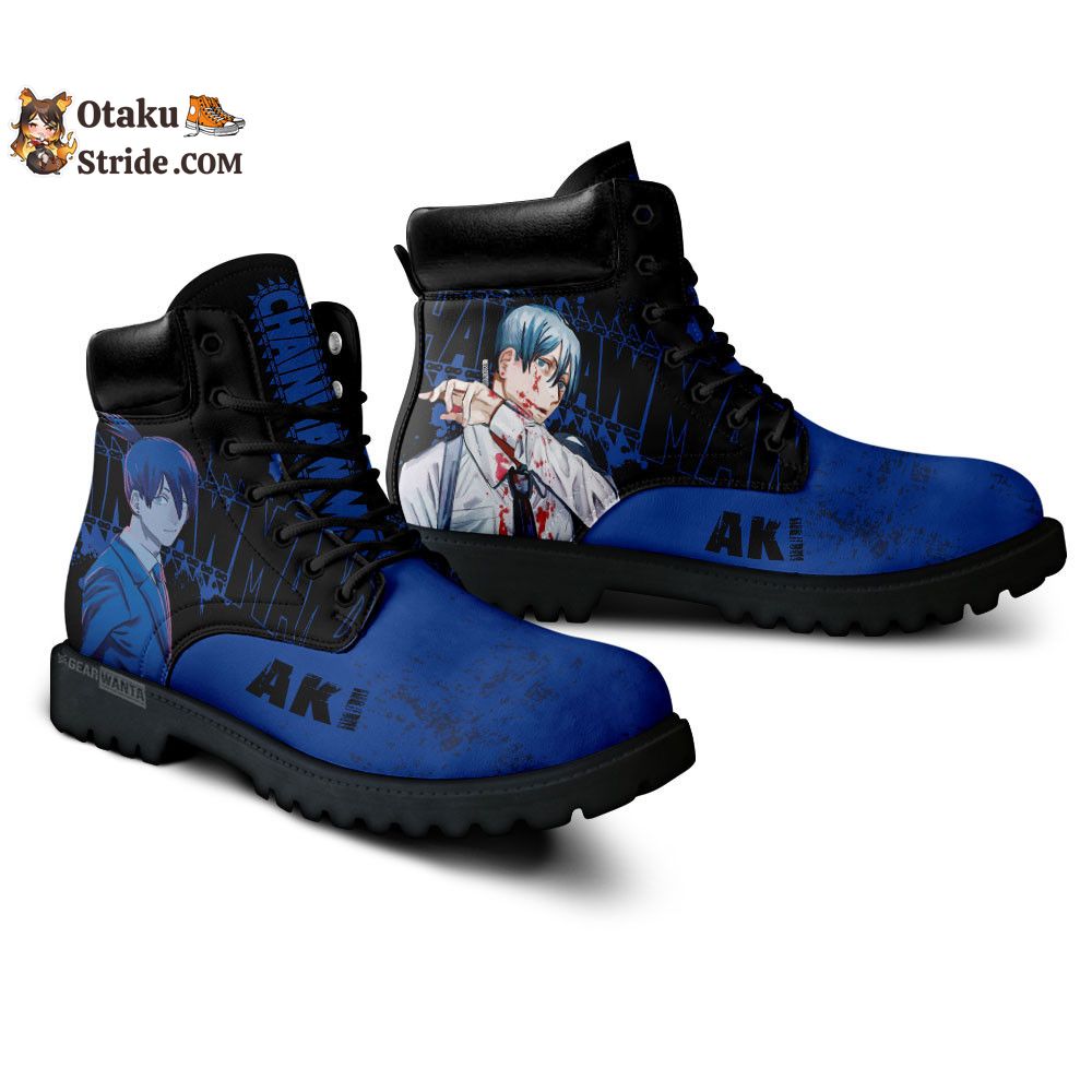 Aki Hayakawa Boots Shoes Anime Custom