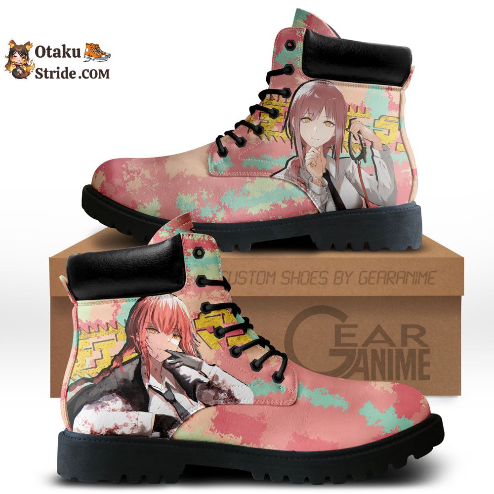 Makima Boots Anime Leather Casual