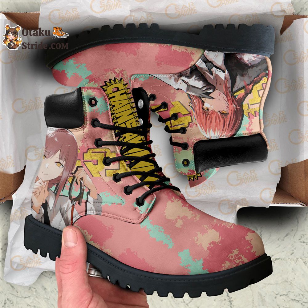 Makima Boots Anime Leather Casual