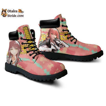 Makima Boots Anime Leather Casual