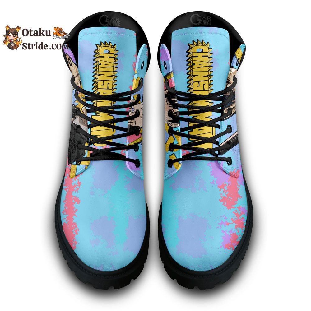 Aki Hayakawa Boots Anime Leather Casual