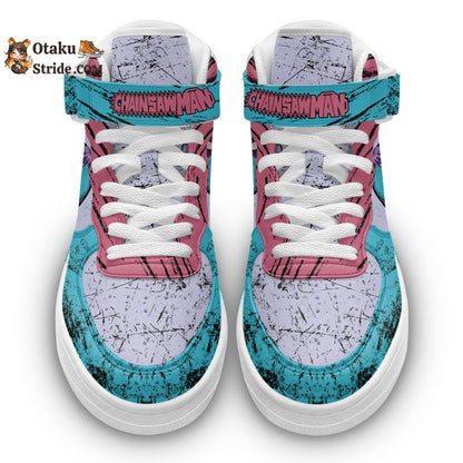 Reze Sneakers Air Mid Custom Anime Shoes