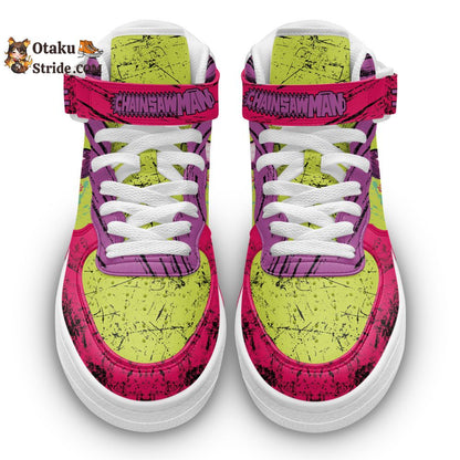 Kobeni Higashiyama Sneakers Air Mid Custom Anime Shoes