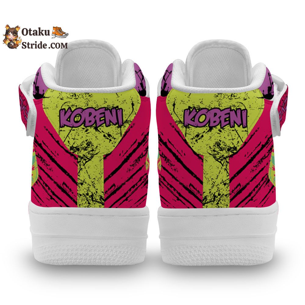 Kobeni Higashiyama Sneakers Air Mid Custom Anime Shoes