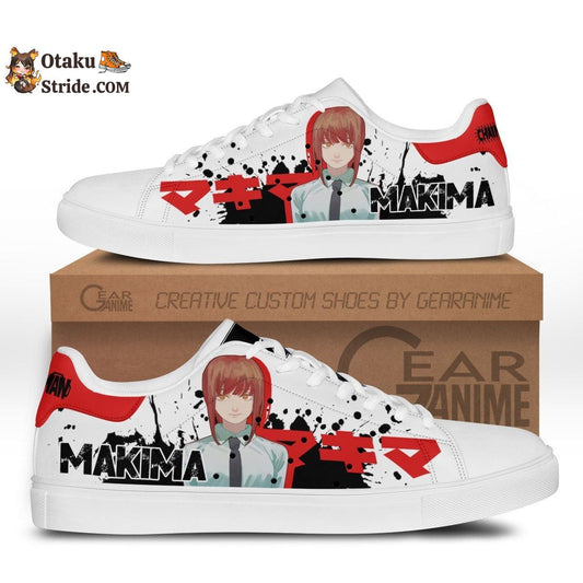 Makima Skate Sneakers Custom Anime Shoes
