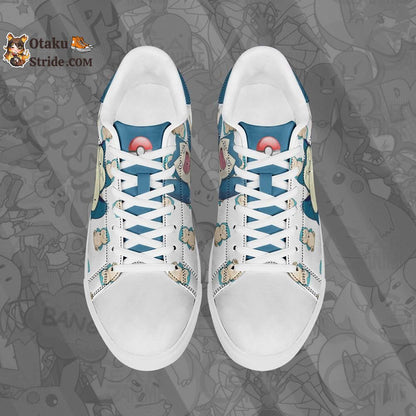 Snorlax Skate Sneakers Custom Anime Shoes